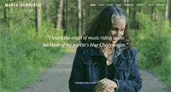 Desktop Screenshot of mariasangiolo.com